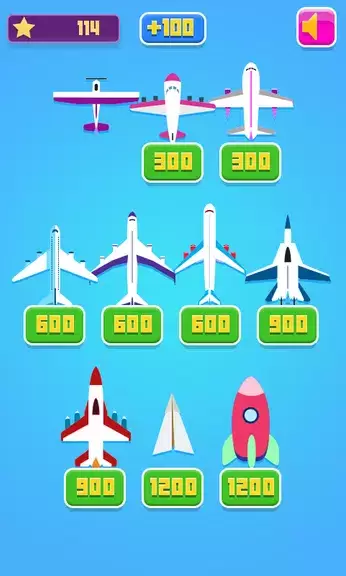 Plane Racing Game For Kids 螢幕截圖 2