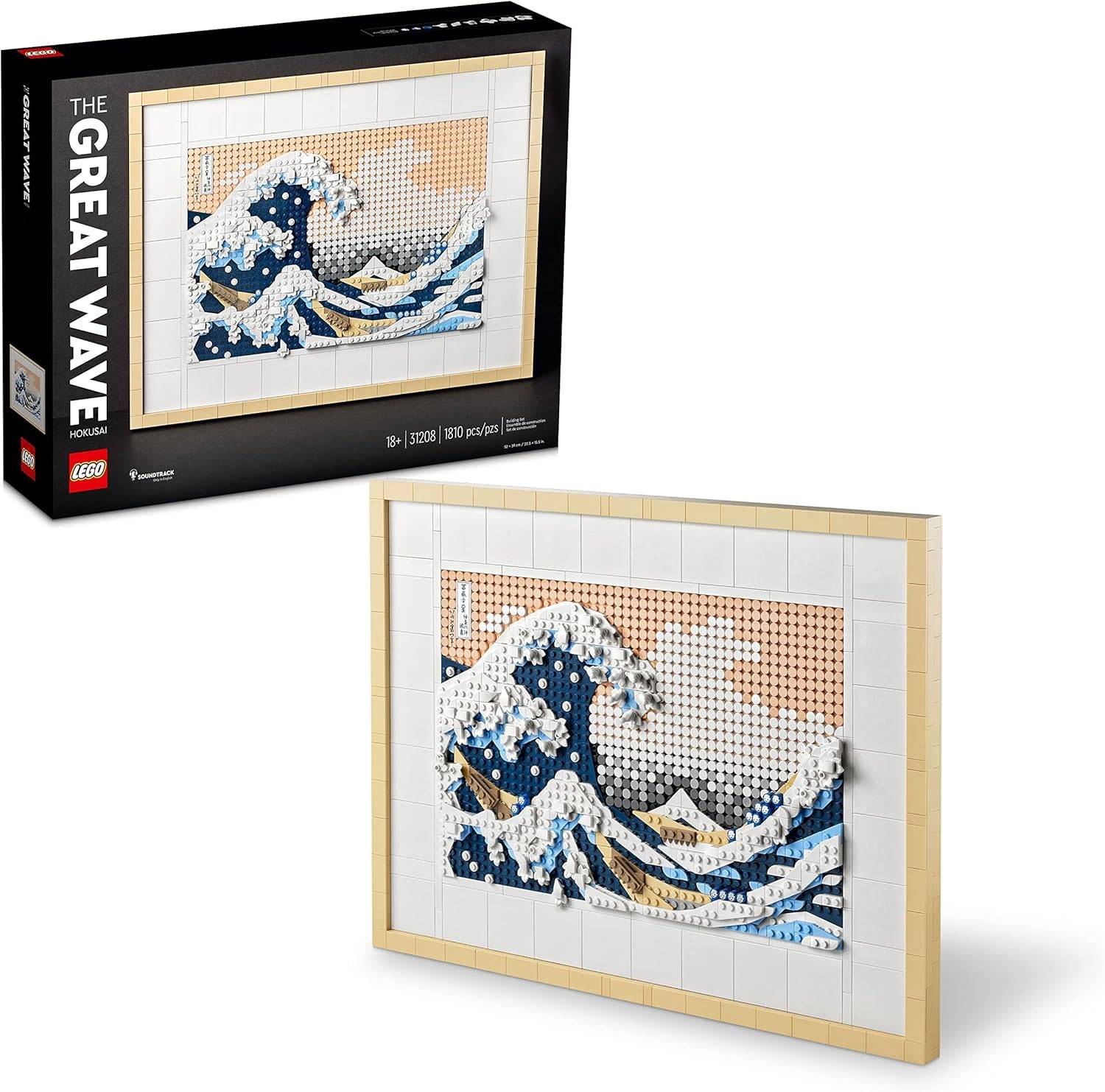 Lego Art Hokusai - die große Welle