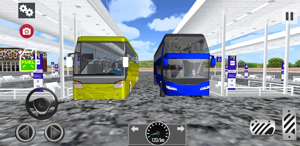 Bus Coach Simulator: Bus Games ภาพหน้าจอ 1