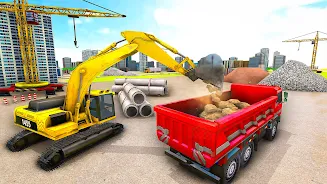 City Construction Truck Games স্ক্রিনশট 2