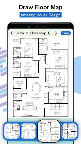 Modern House Design Draw House Скриншот 2