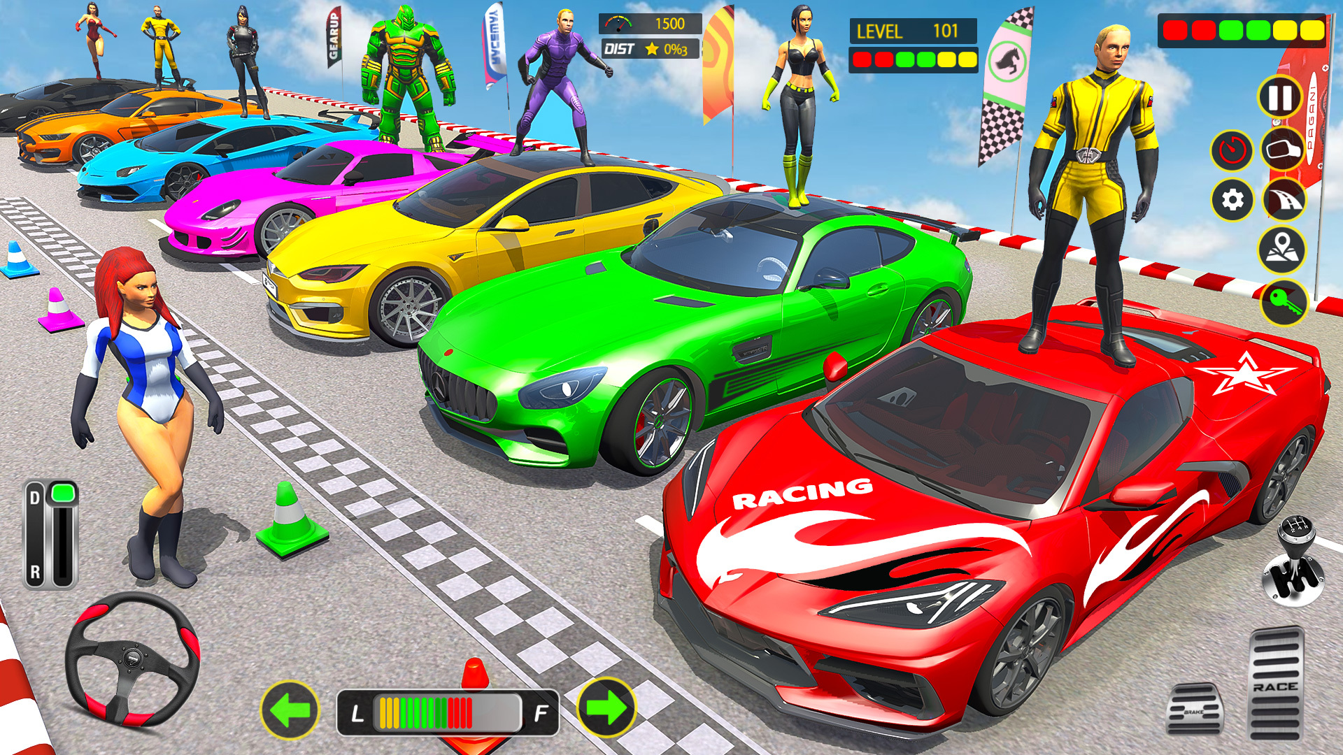 Ramp Car Stunts GT Car Game স্ক্রিনশট 0