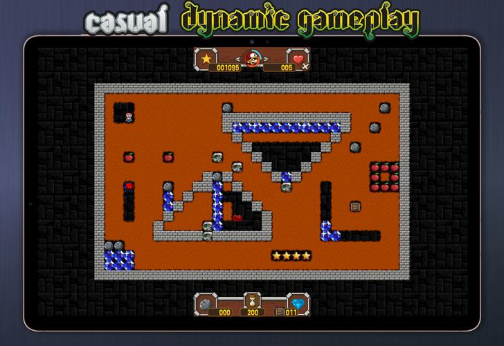 Catacombs: Arcade pixel maze Schermafbeelding 0