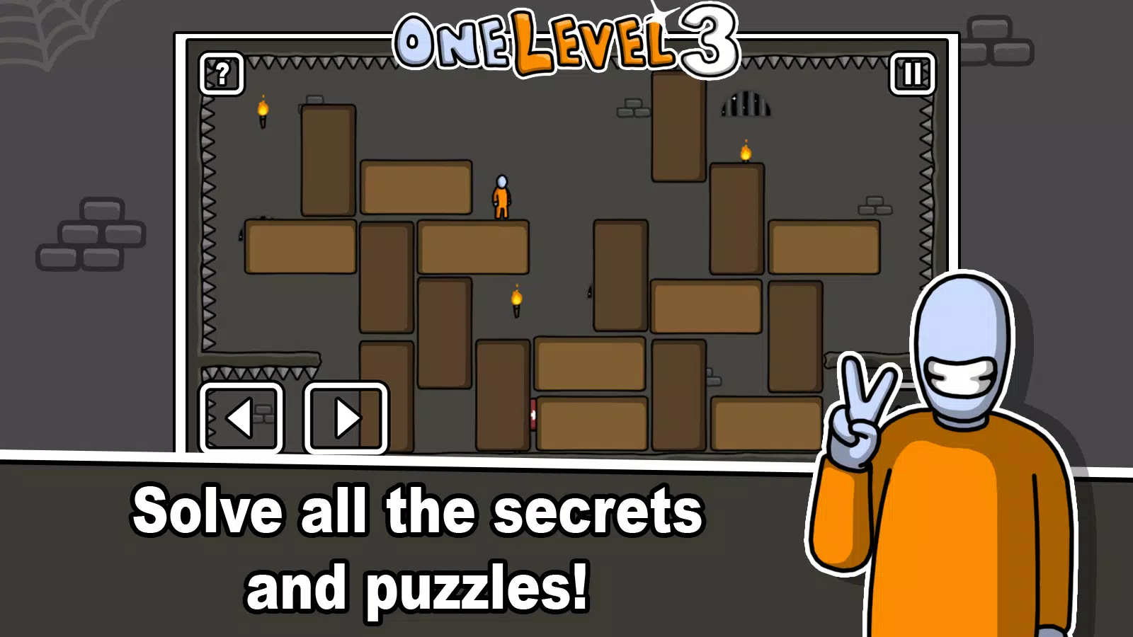 One Level 3 Stickman Jailbreak Screenshot 3