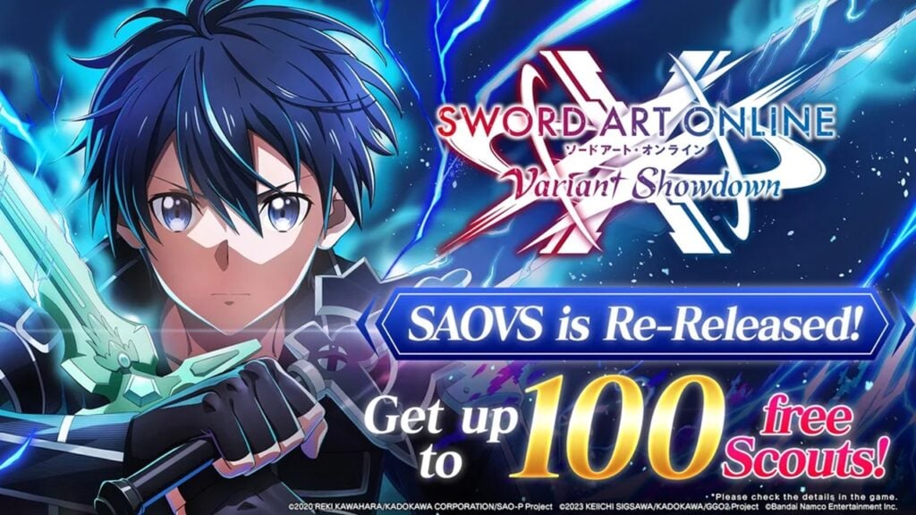 Sword Art Online Variante Showdown kehrt zurück!