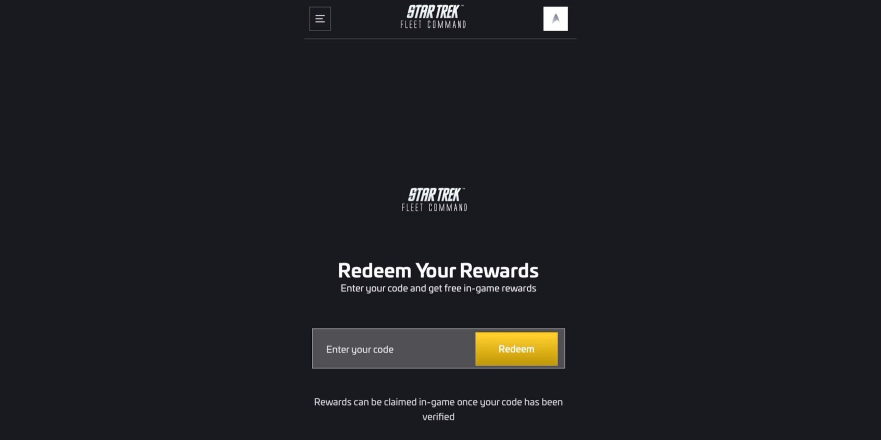 Redemption Process Step 1
