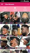 AfroBarber: men afro hairstyle Captura de pantalla 0