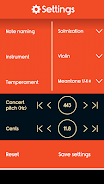 Master Violin Tuner Capture d'écran 2