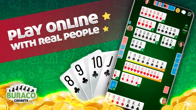 Canasta Online - Card Game ภาพหน้าจอ 0