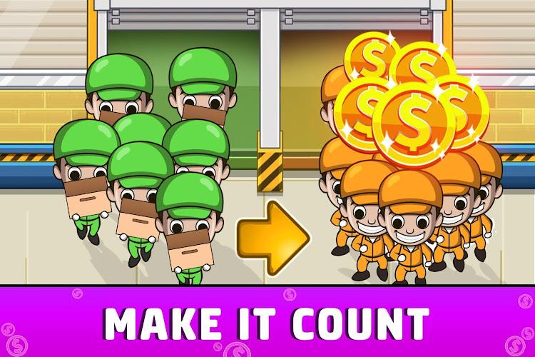 Idle Factory Tycoon: Business! Zrzut ekranu 1