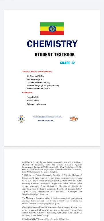 Chemistry Grade 12 Textbook fo Capture d'écran 3