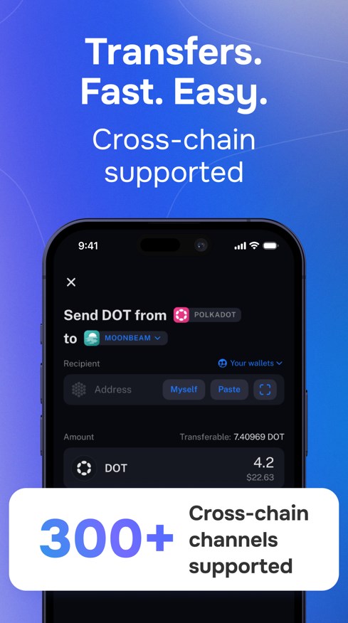 Nova Polkadot Wallet Capture d'écran 3