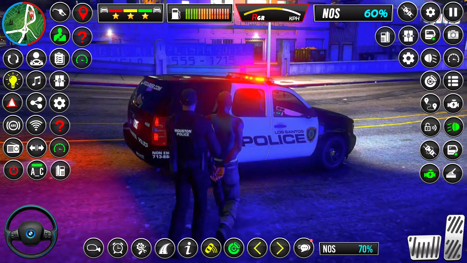 US Police Car Chase Car Game 스크린샷 3