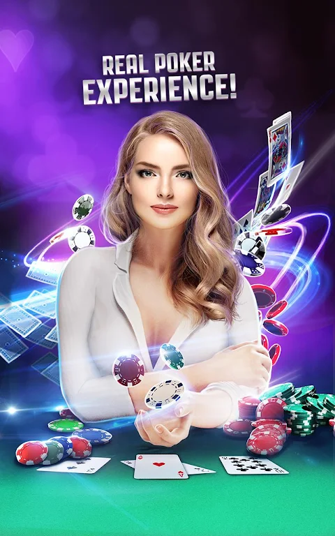 Poker Online: Texas Holdem Card Game Live FREE Ekran Görüntüsü 0