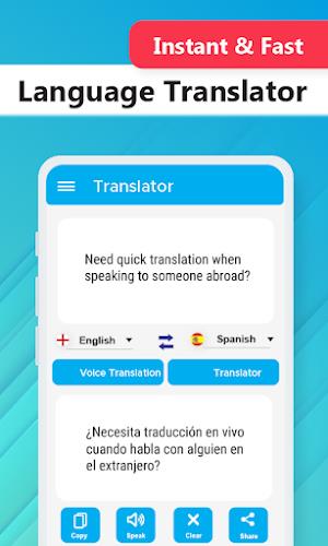 All Language Voice Translator Captura de tela 0