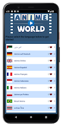 Anime World - Online Stream Zrzut ekranu 1