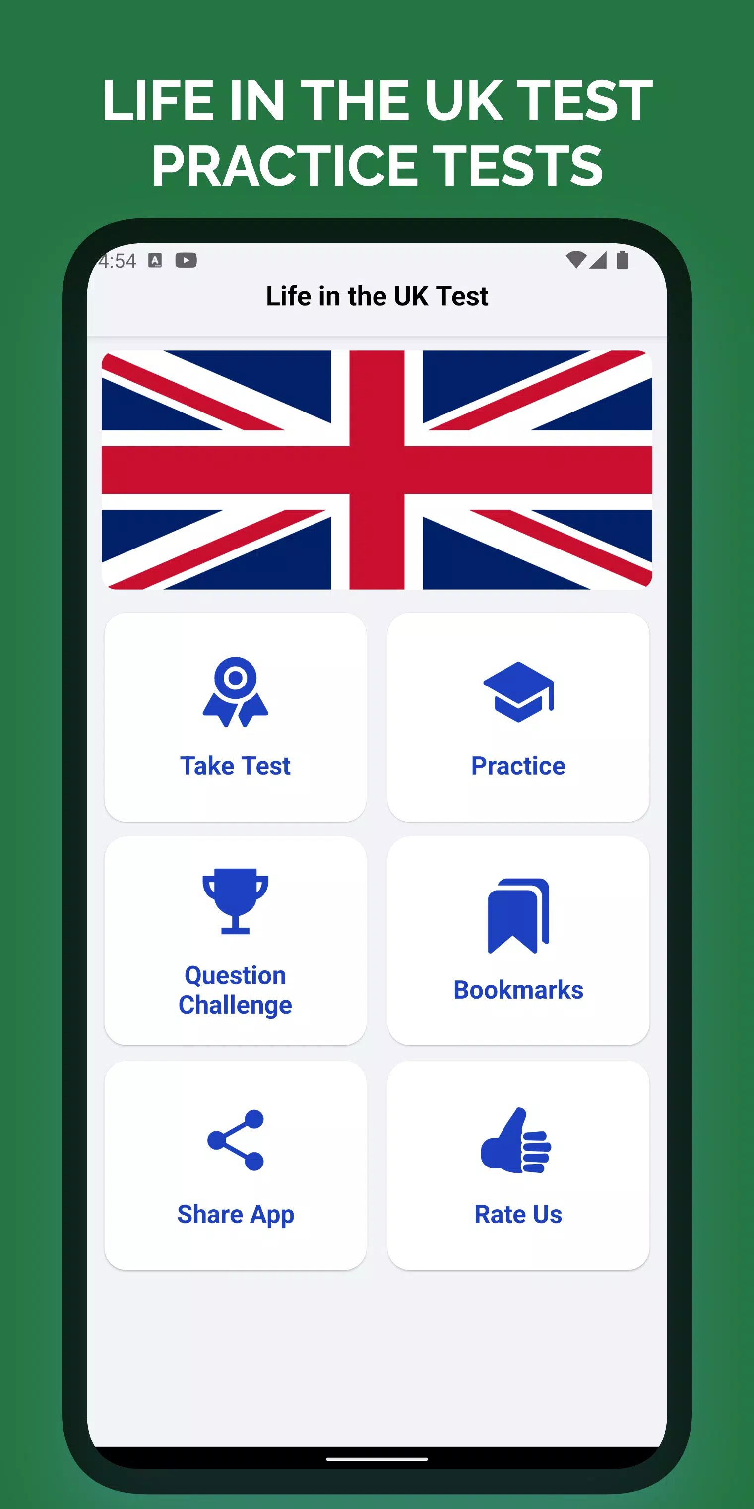 Life in the UK Test Prep 2024 Ảnh chụp màn hình 0