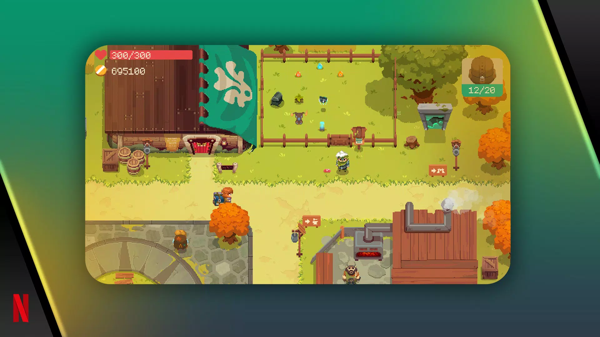 NETFLIX Moonlighter ဖန်သားပြင်ဓာတ်ပုံ 2