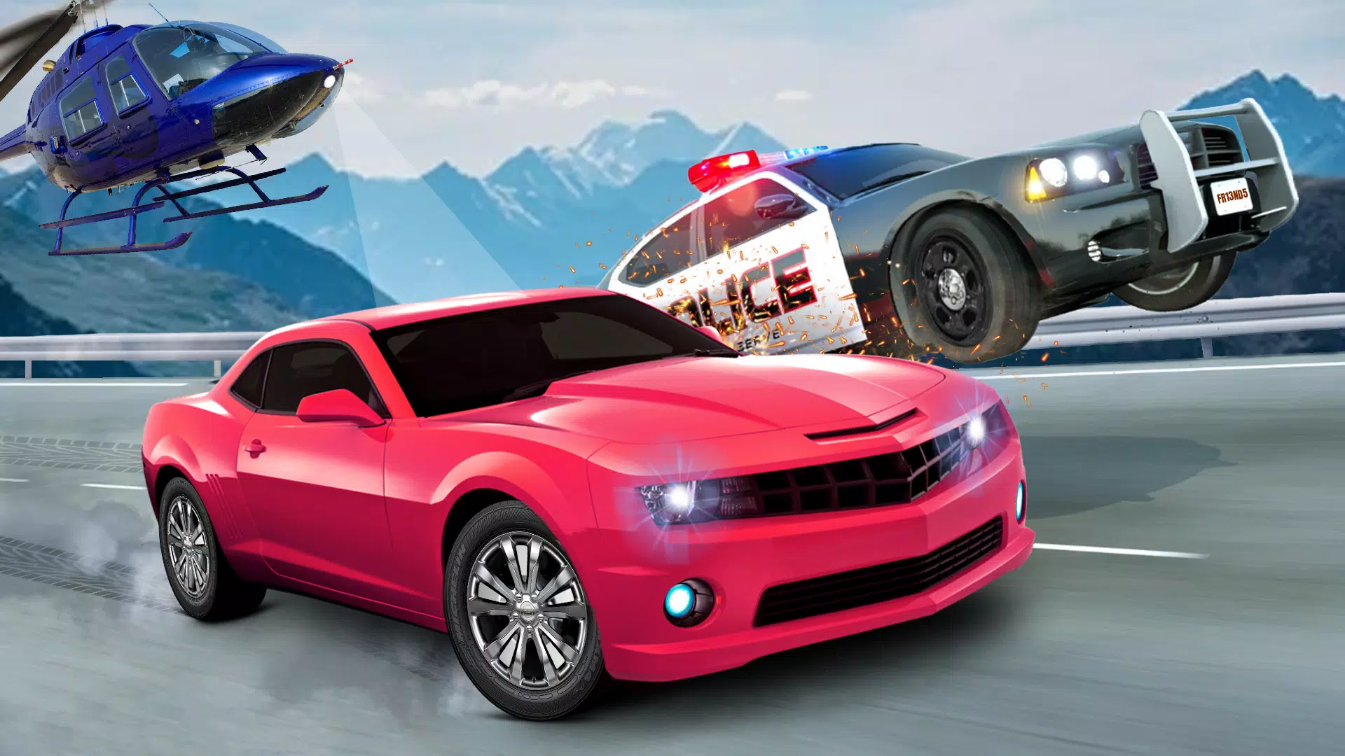 Real Traffic Car Simulator 3D Tangkapan skrin 2