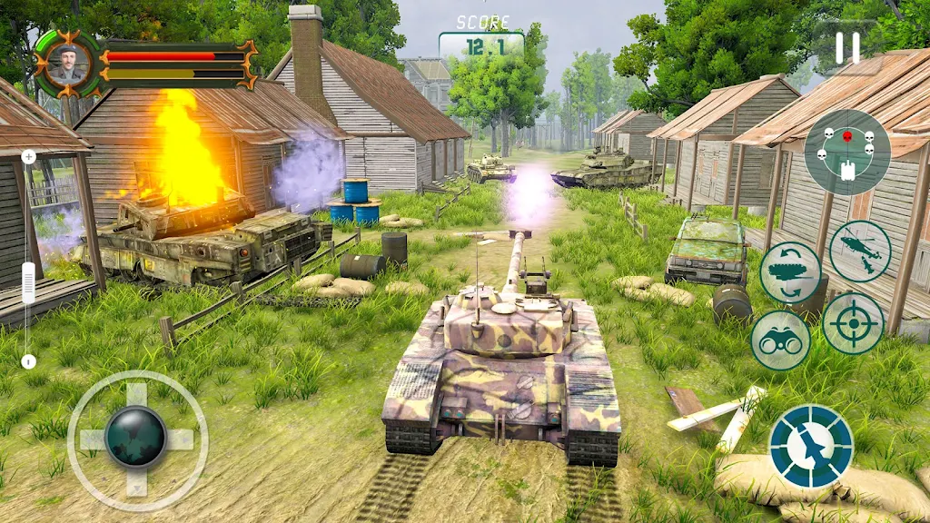 Army Tank Games Offline 3d Schermafbeelding 3