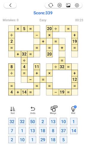 Math Number: Cross Math Puzzle Capture d'écran 0