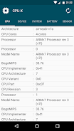 CPU-X ဖန်သားပြင်ဓာတ်ပုံ 1