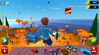 Kite Game 3D – Kite Flying Captura de tela 1