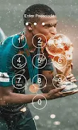 Kylian Mbappe Lock Screen Schermafbeelding 2