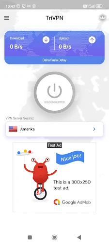 Tri VPN - Fast & Secret Captura de tela 1