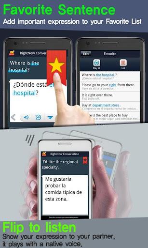 RightNow Spanish Conversation Captura de pantalla 2