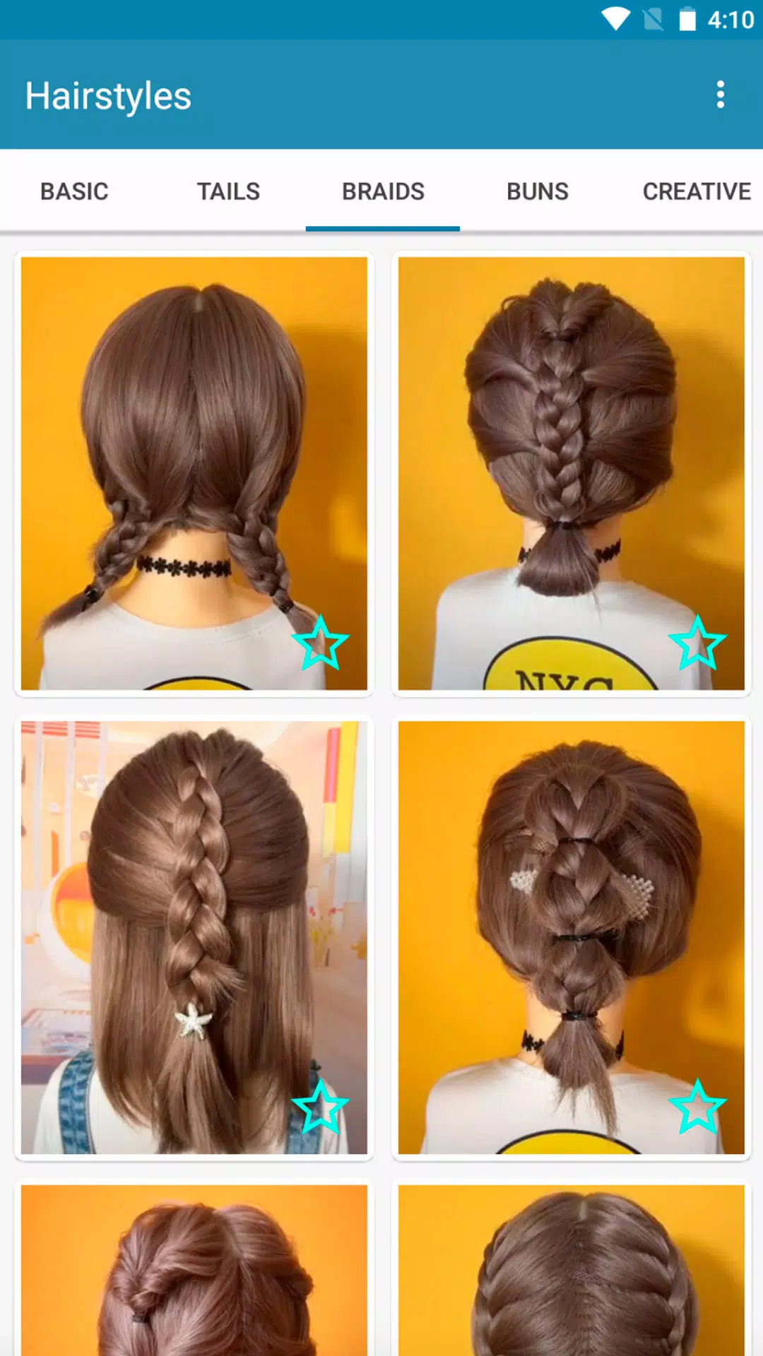 Hairstyles for short hair ภาพหน้าจอ 3