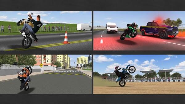 Moto Wheelie 3D Ekran Görüntüsü 3