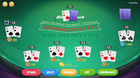 Blackjack - Casino World スクリーンショット 0