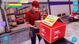 Food Delivery Boy Bike Game 3D Schermafbeelding 3