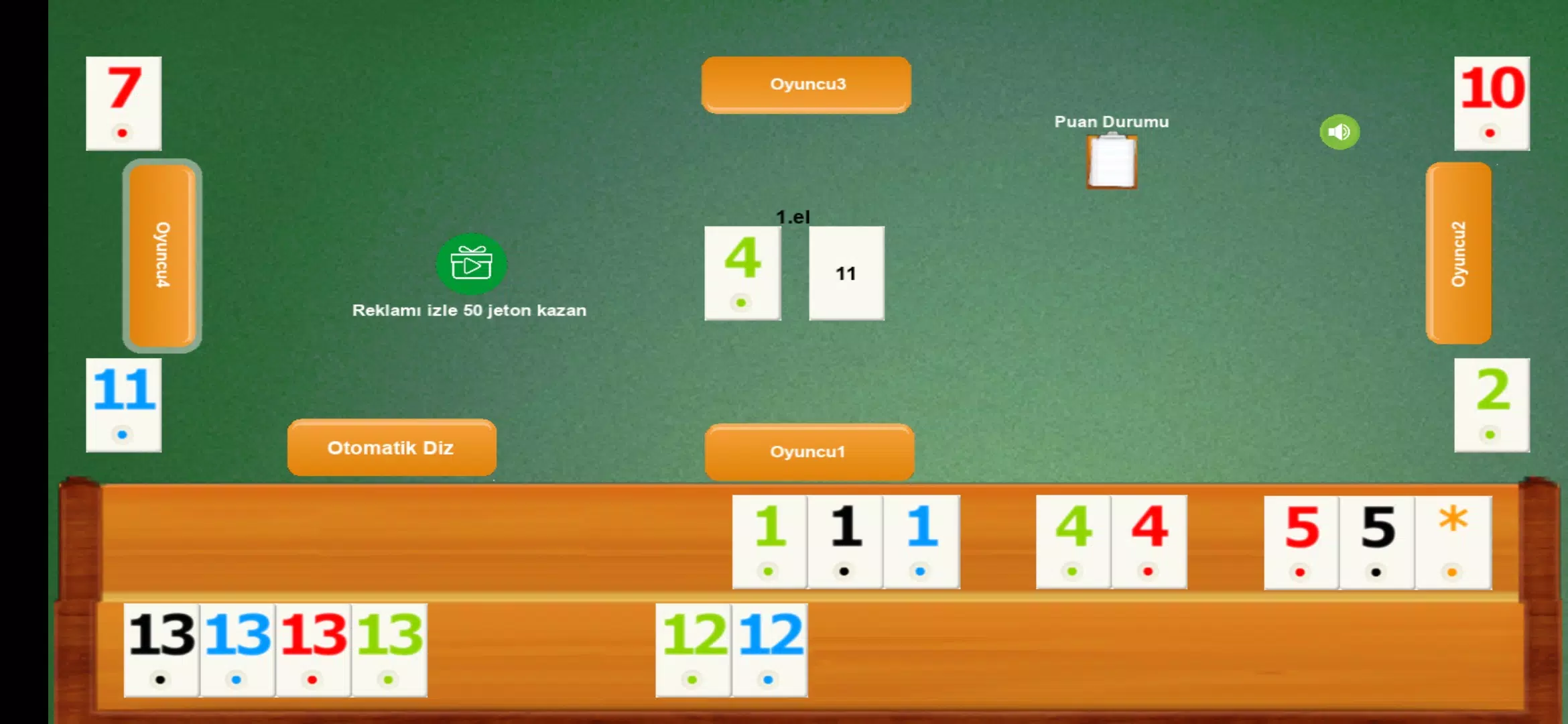 İnternetsiz Okey Screenshot 2