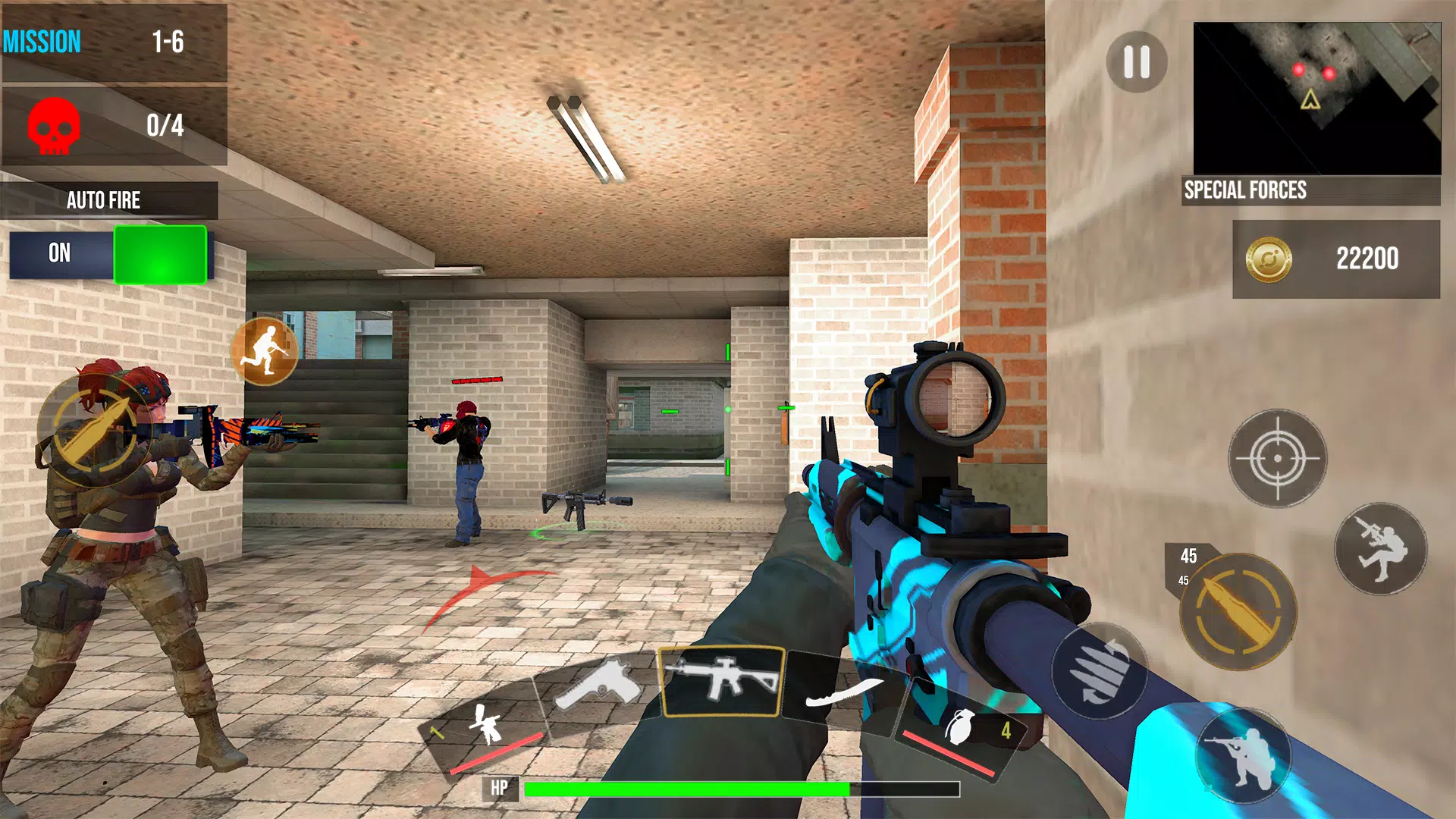 FPS Commando Strike 3D স্ক্রিনশট 1