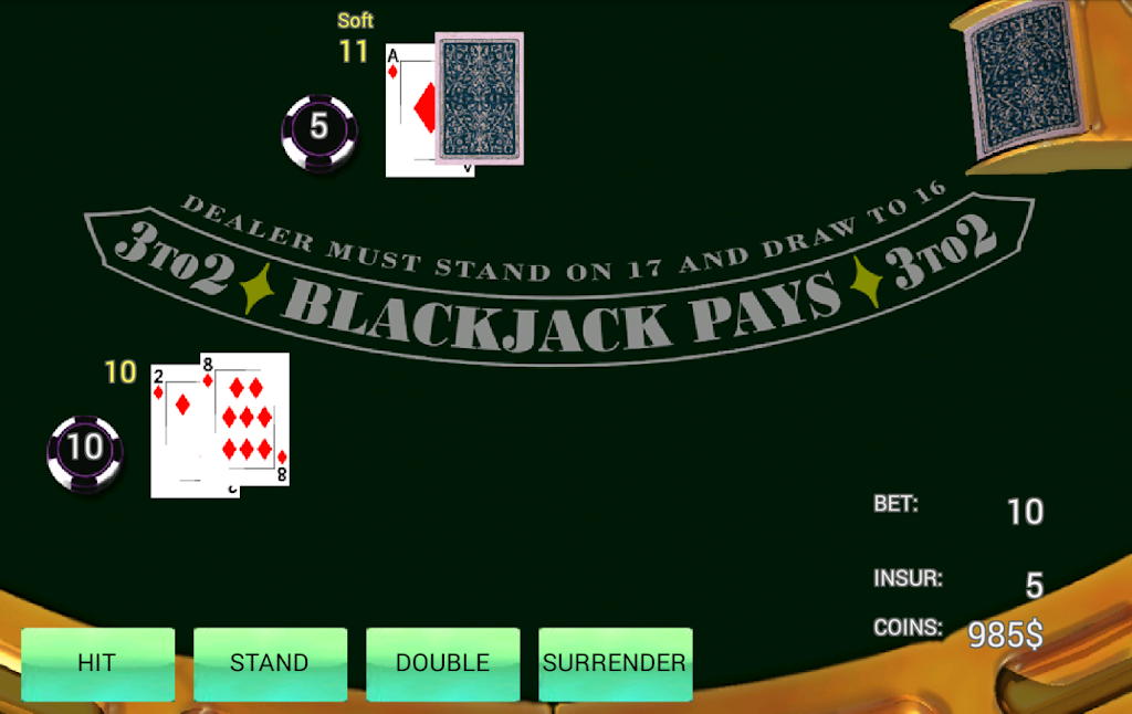 BlackJack Simulator Screenshot 1