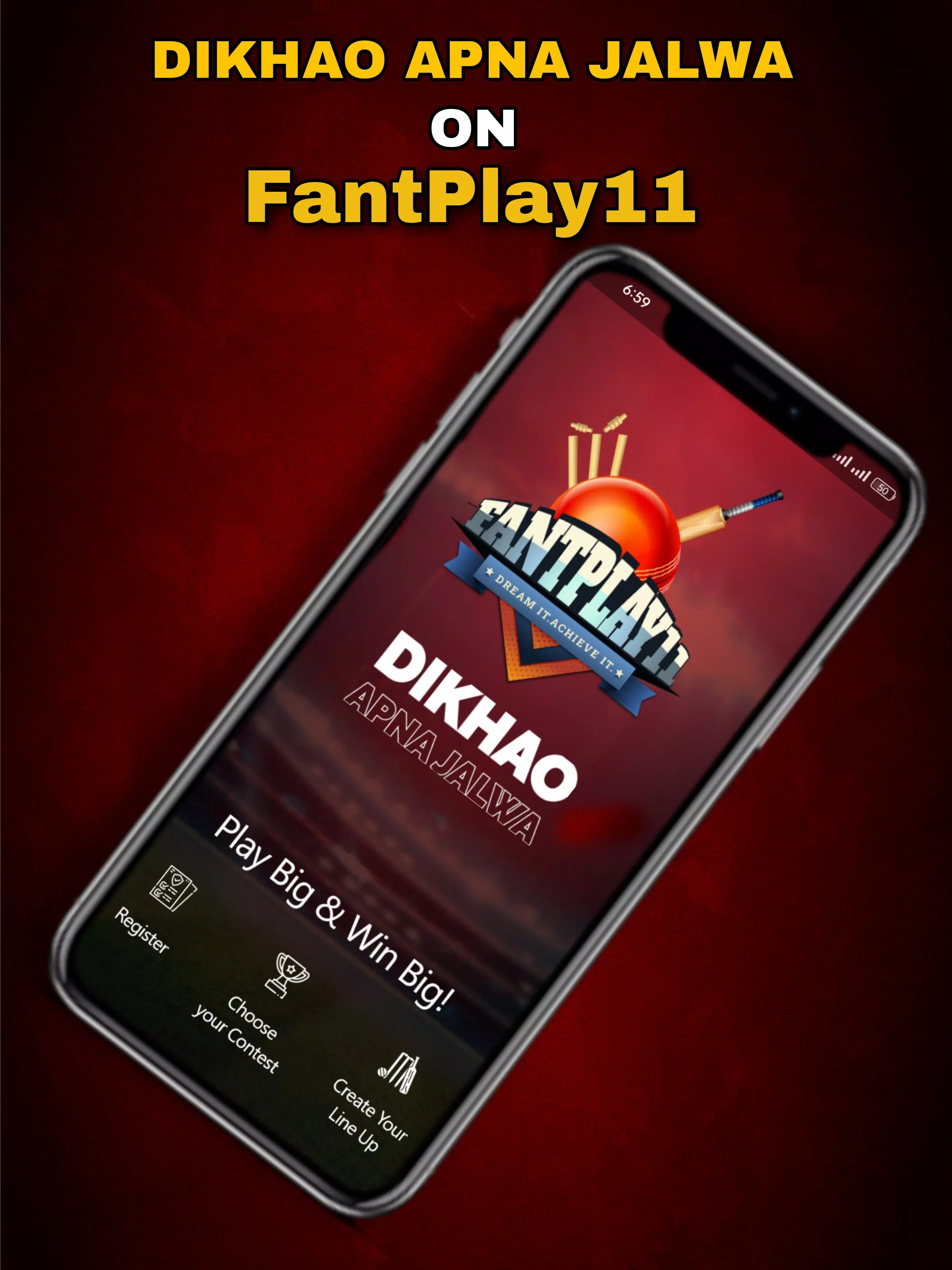 FantPlay11:Fantasy Cricket App Скриншот 0