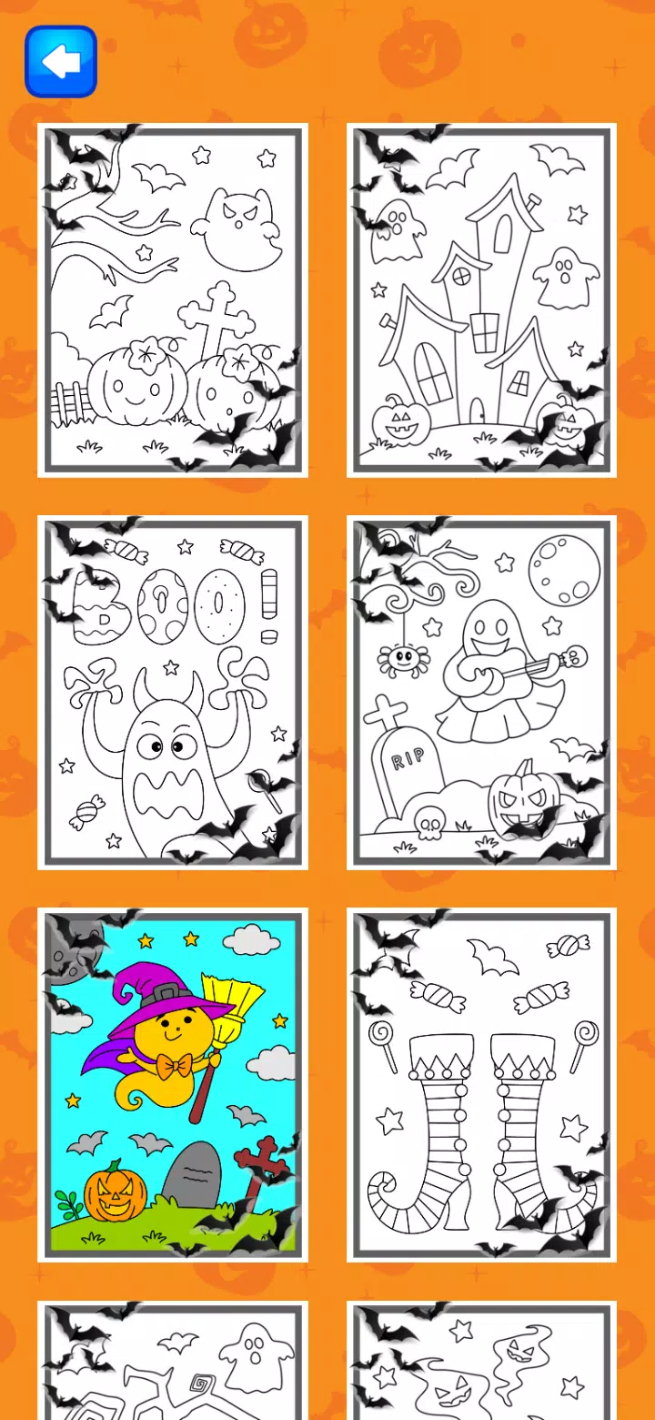 Schermata Halloween Coloring Game 3