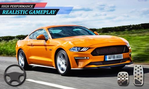 Mustang Car Simulator 3D Game 螢幕截圖 0