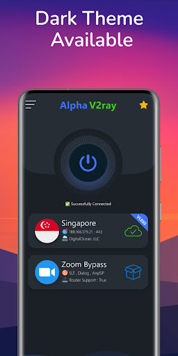 Alpha V2ray - Tunnel VPN Captura de pantalla 2