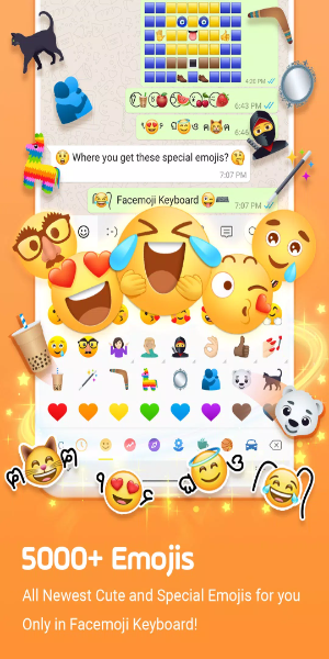 Schermata Facemoji AI Emoji Keyboard 2