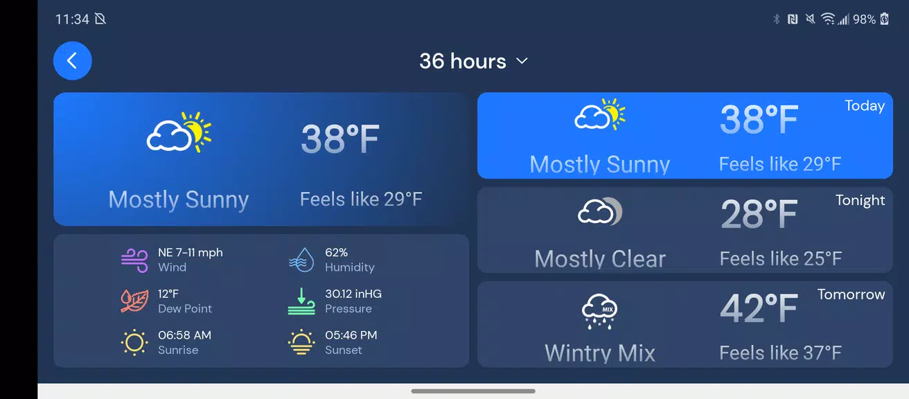 WeatherNation Ekran Görüntüsü 2