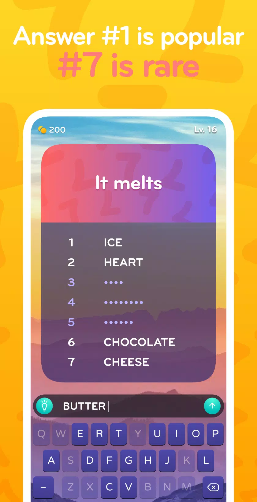 Top 7 - family word game Screenshot 1