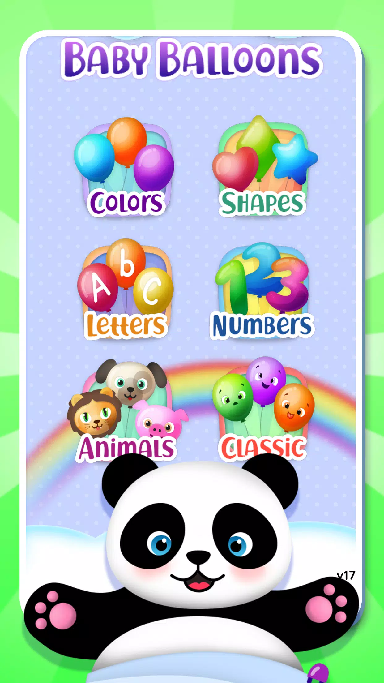 Baby Balloons pop Ảnh chụp màn hình 3