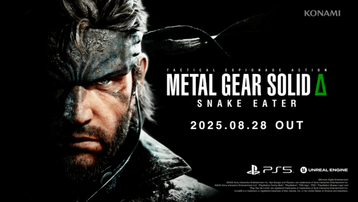 Metal Gear Solid Delta Official Launch Date