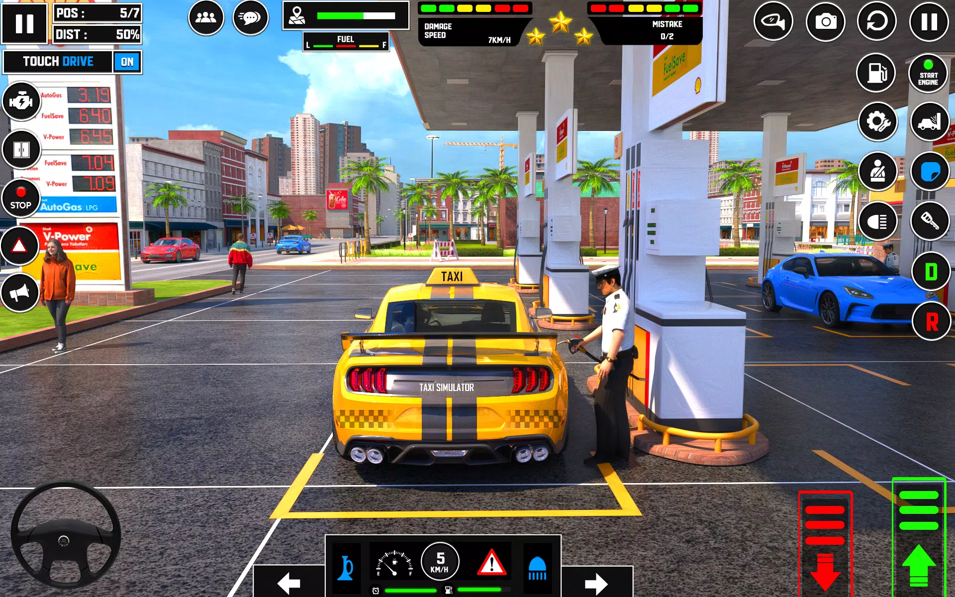 US Taxi Game 2024 Taksi Driver Captura de tela 2