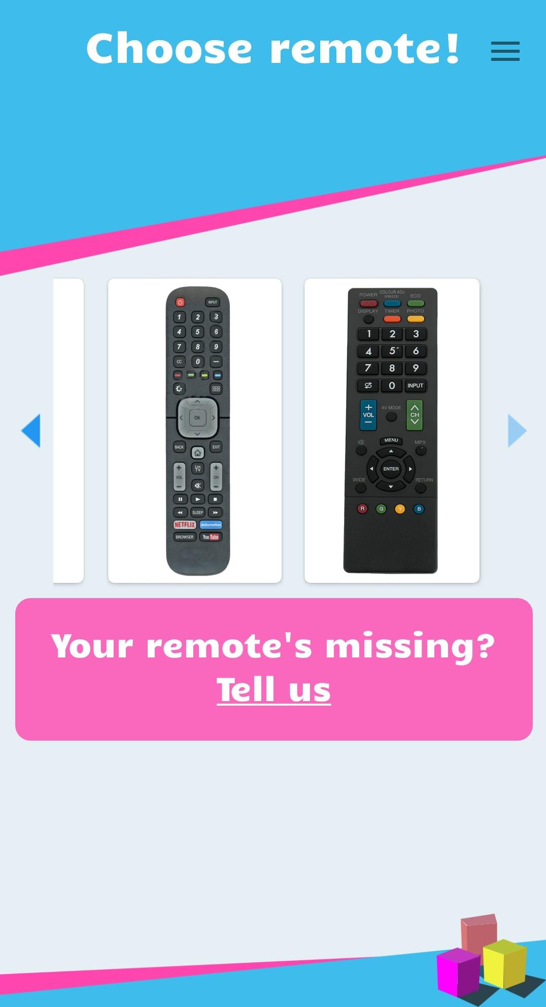 Remote for Sharp Smart TV Ekran Görüntüsü 2