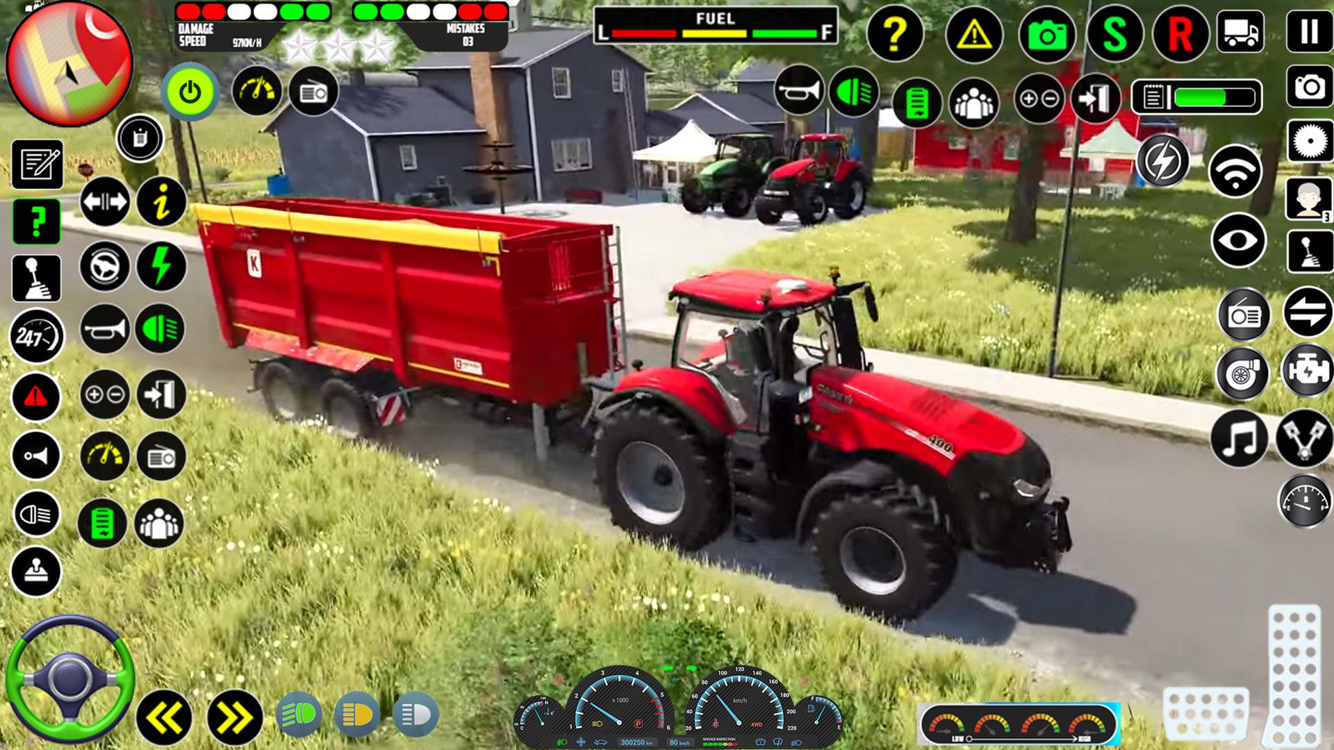 Tractor Simulator Tractor Game Tangkapan skrin 2