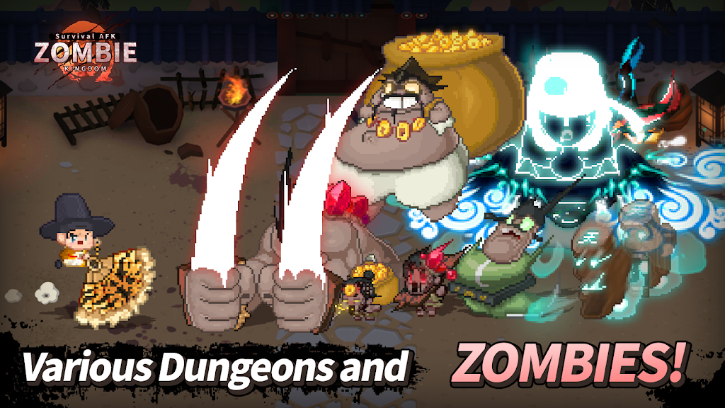 ZOMBIE Kingdom : Idle RPG Скриншот 2